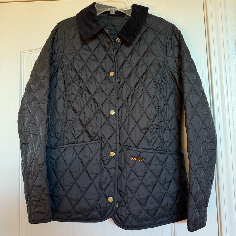 Barbour jacket in black